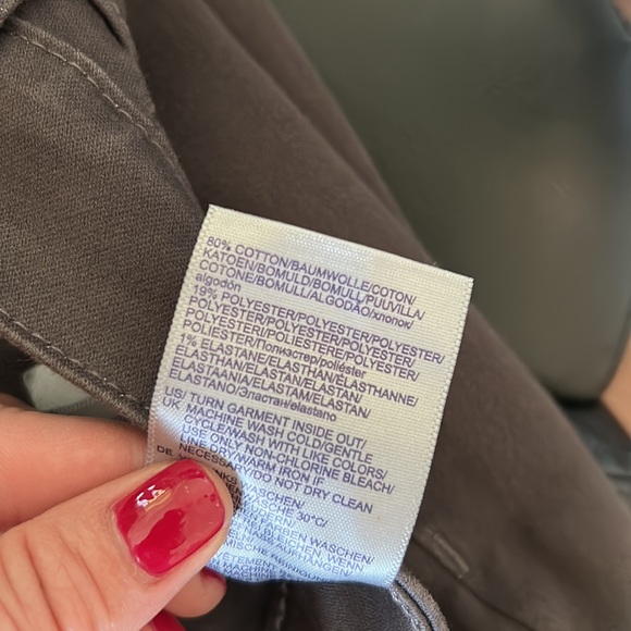 NWOT - Beautiful soft grey NYDJ Alina legging - Picture 8 of 8